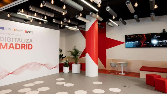 Sala del Centro de Innovación Digitaliza Madrid