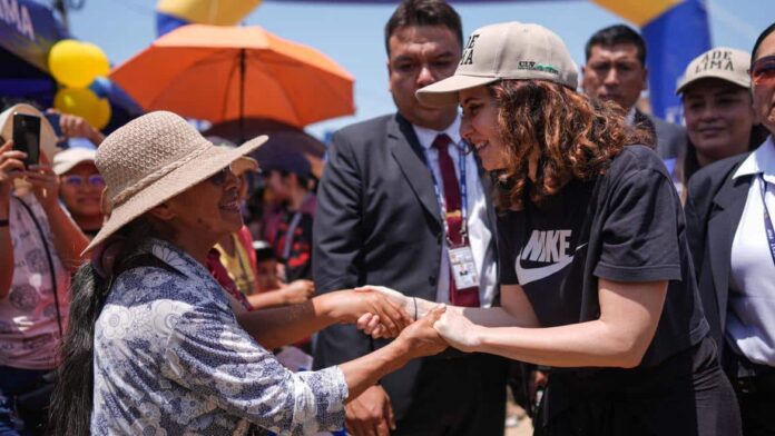 La presidenta Isabel Díaz Ayuso