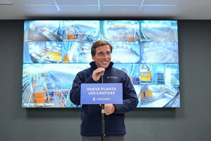 Inauguración de Los Cantiles, planta destinada al tratamiento de materia orgánica