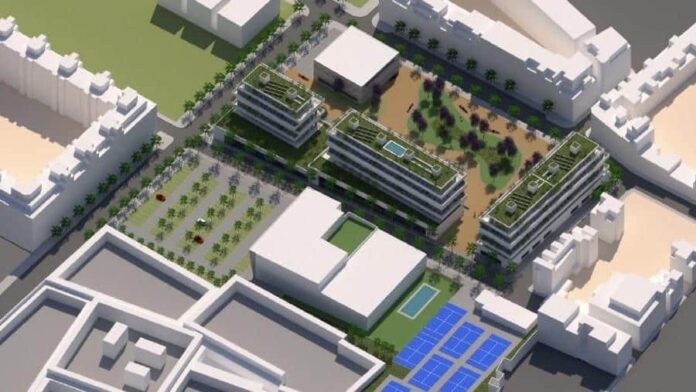 Plano de un Plan General de Ordenación Urbana