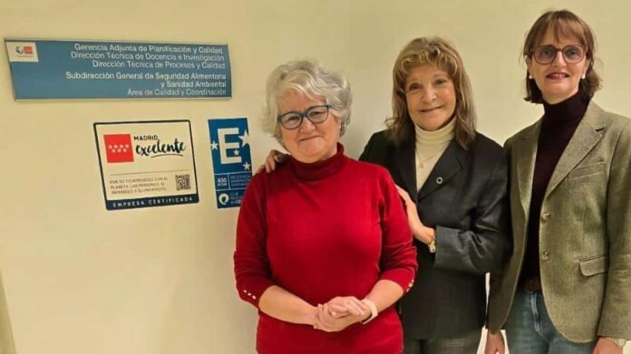 Reunión de responsables de Calidad con la presidenta de la Asociación Diabetes Madrid