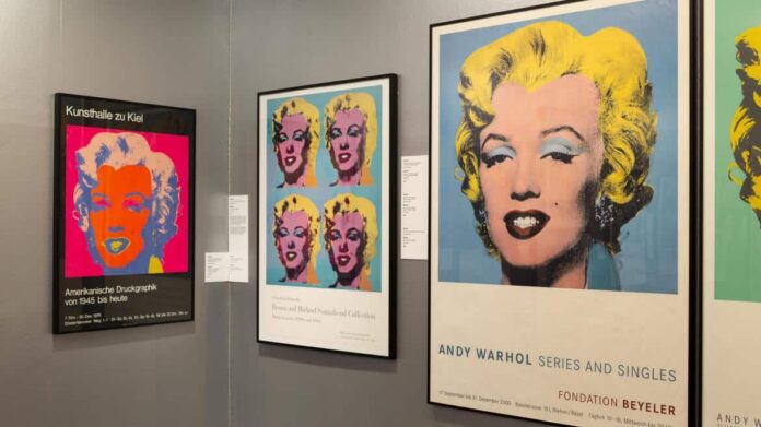 Imagen de la exposición de Andy Warhol