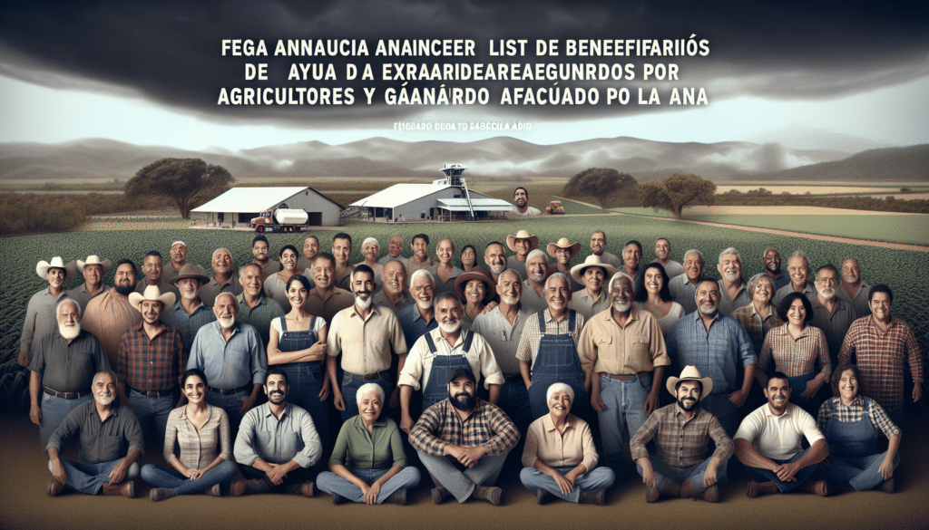 FEGA Anuncia Tercera Lista de Beneficiarios de Ayuda Extraordinaria ...