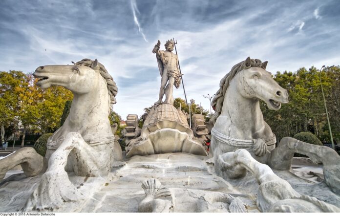 Fuente de Neptuno. Imagen de archivo © 2018, Antonello Dellanotte
