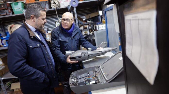 El consejero Jorge Rodrigo en el Centro de Conservación de Las Rozas de Madrid