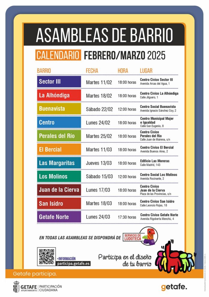 Asambleas de barrio 2025