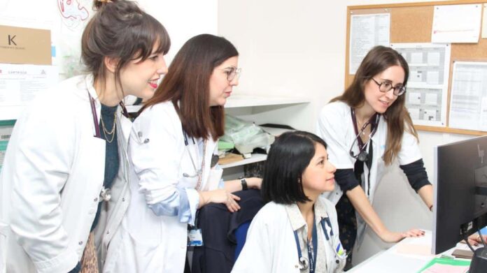 Nefrólogas y cardiólogas de la Unidad Cardiorrenal del Hospital Clínico San Carlos