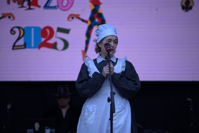 Marta Rivera de la Cruz en el pregón de Carnaval 2025