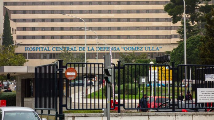 Fachada del Hospital Gómez Ulla