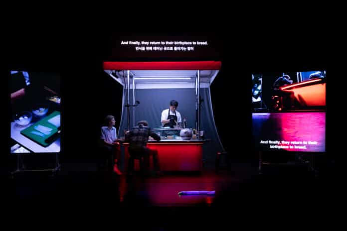 Condeduque acoge la performance Haribo Kimchi, del artista surcoreano Jaha Koo