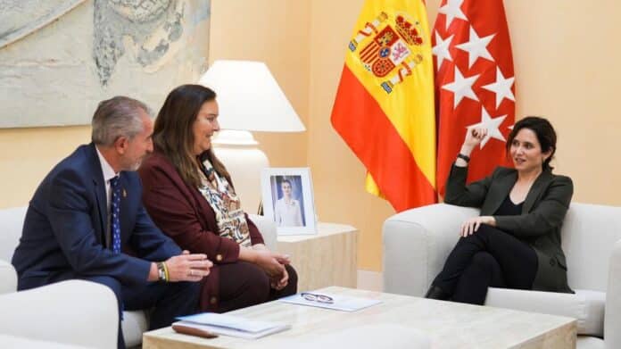La presidenta Isabel Díaz Ayuso