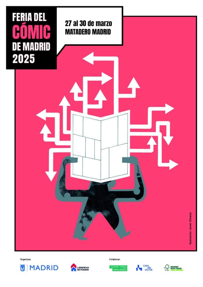 Cartel promocional de la Feria del Cómic de Madrid