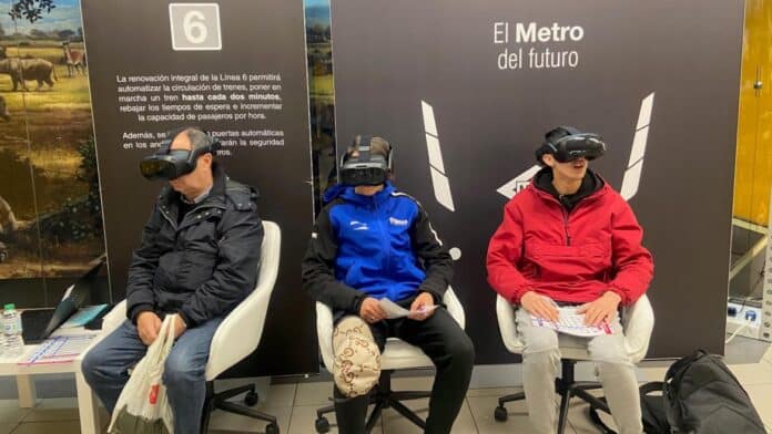 Imagen de cabecera #0 de la página de "La Comunidad de Madrid encuesta a usuarios de la L6 de Metro sobre alternativas de transporte por las obras de automatización"