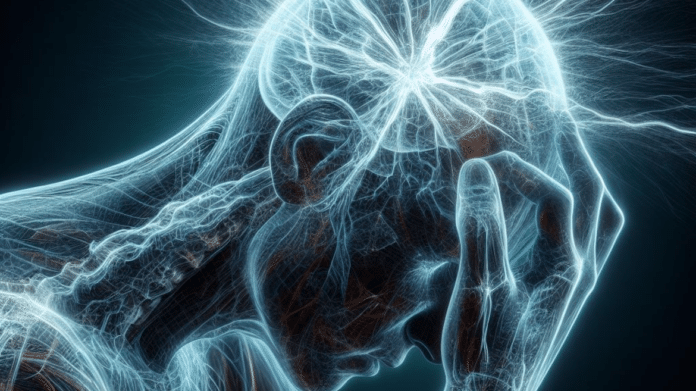 Imagen icónica de una persona con la mano en la cabeza