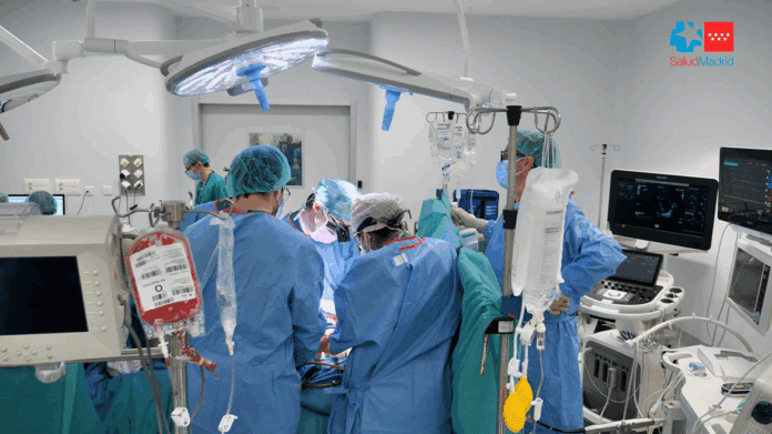Imagen quirófano de Cirugía Cardiaca Hospital 12 de Octubre
