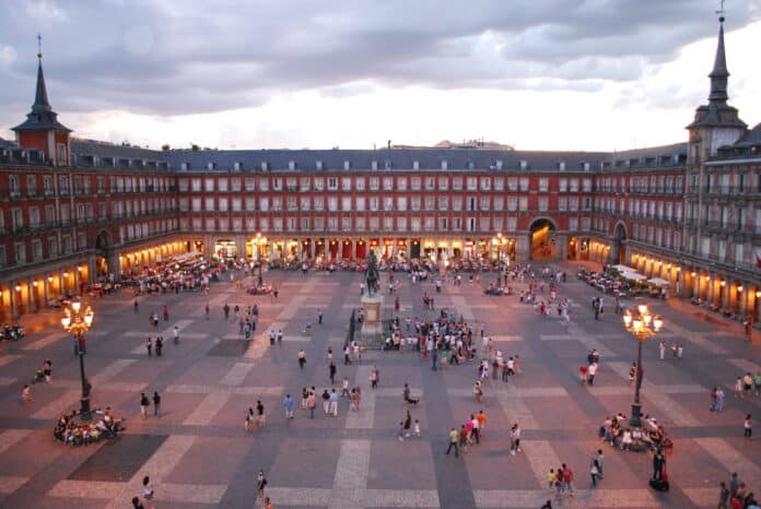 Plaza Mayor de Madrid. Imagen de archivo