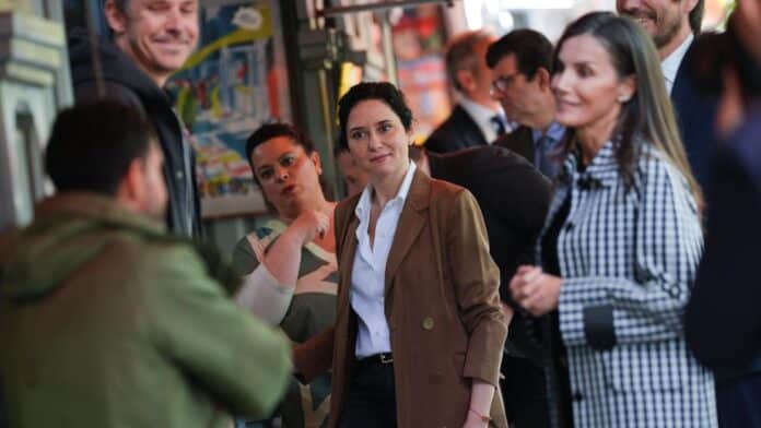 La presidenta Isabel Díaz Ayuso