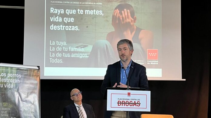 El consejero Miguel Ángel García Martín en la jornada del programa La Administración de Justicia contra las Drogas