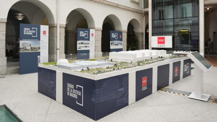 Maqueta de la Ciudad de la Justicia