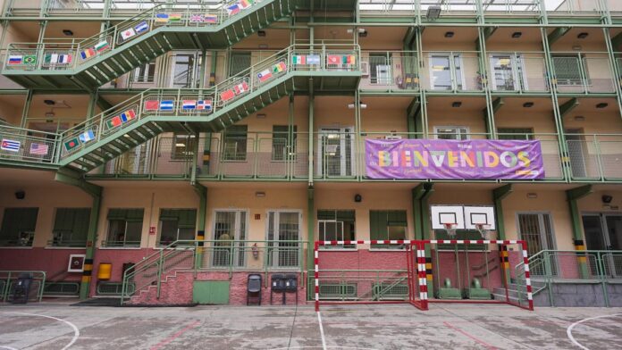 patio de un colegio