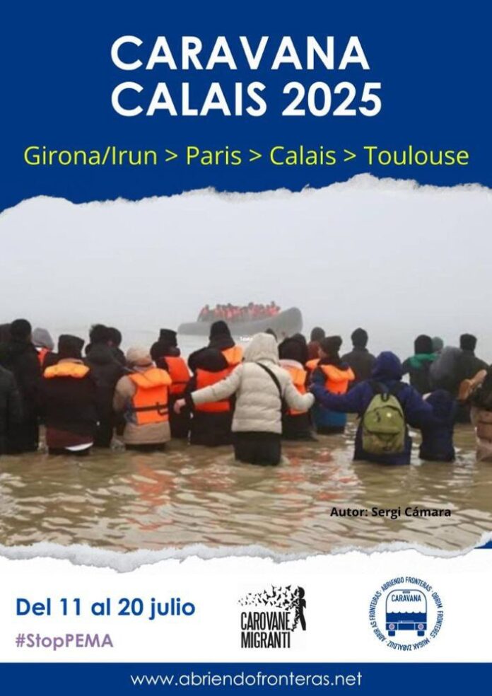 Imagen de Caravana Abriendo Fronteras 2025: Rumbo a Calais,por la dignidad y los derechos de las personas migrantes