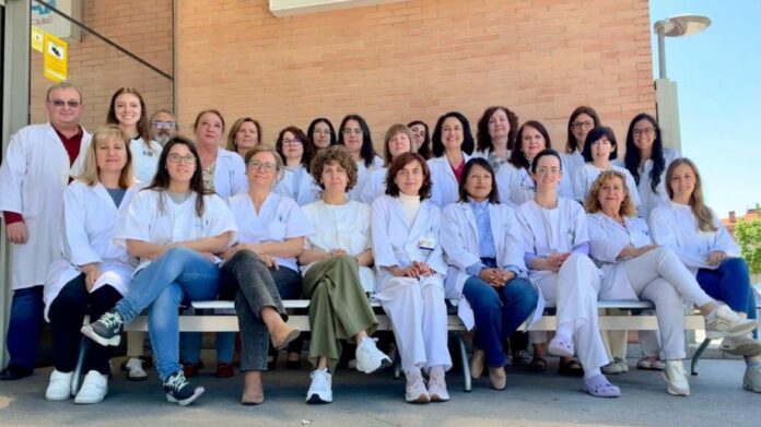 Profesionales del Centro de Salud Miguel de Cervantes