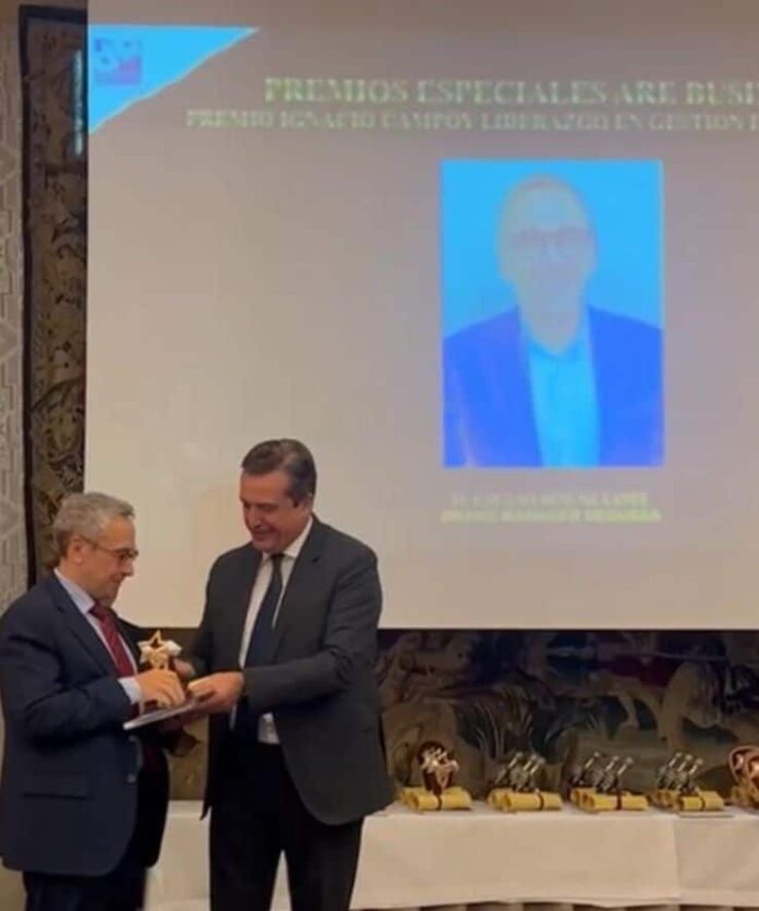 Entrega del premio "Ignacio Campoy" que destaca a figuras empresariales con capacidad de transformación y liderazgo ético