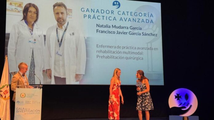 Premio del Colegio de Enfermería a Investigación del Hospital Infanta Cristina 