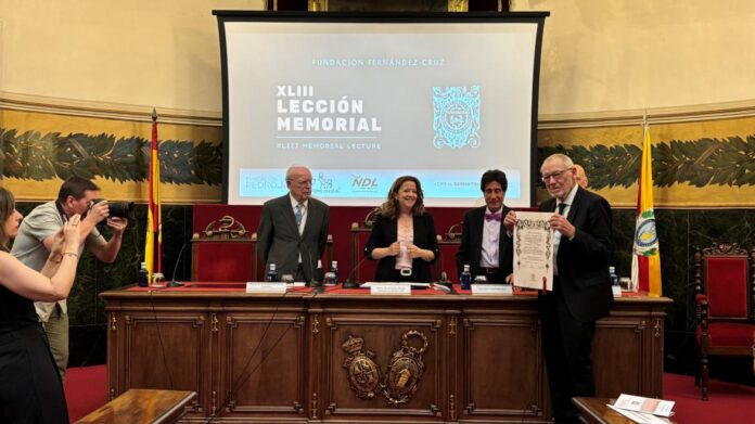La consejera Fátima Matute en la XLIII Lección Memorial Fernández Cruz