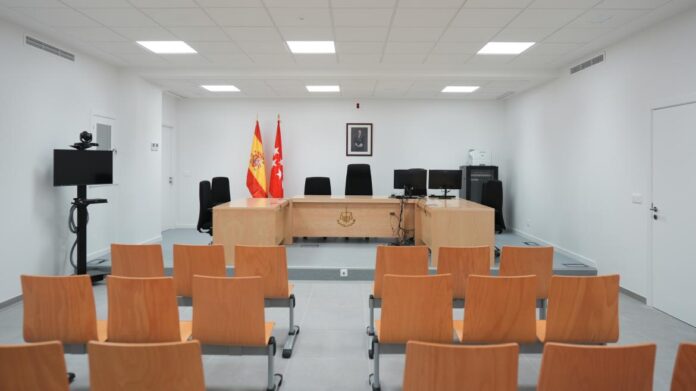 Sala de un juzgado