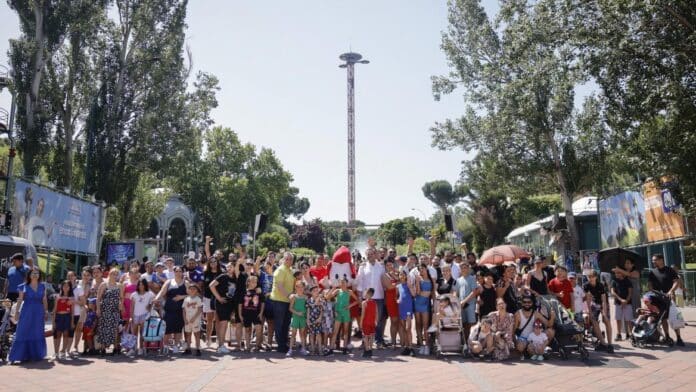Jorge en la jornada de ocio familia AVS Parque Atracciones