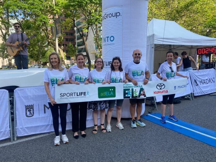 Fernández y Gómez-Angulo en la Carrera Solidaria ‘Madrid con la ELA’
