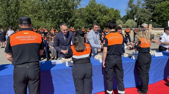Entrega Diplomas curso formación básica Protección Civil en IFISE