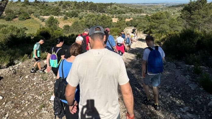 Marcha saludable en Arganda