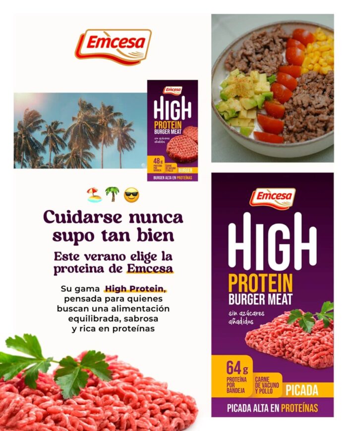 Emcesa cuenta con la gama High Protein para conseguir una alimentación equilibrada, sabrosa y rica en proteínas