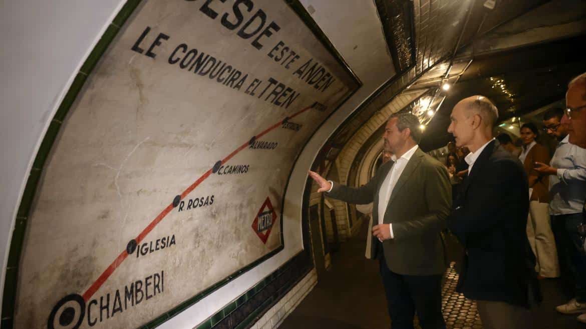 Inician Obras de Mejora en la Estación de Metro de Chamberí al Cumplir 60 Años de su Cierre