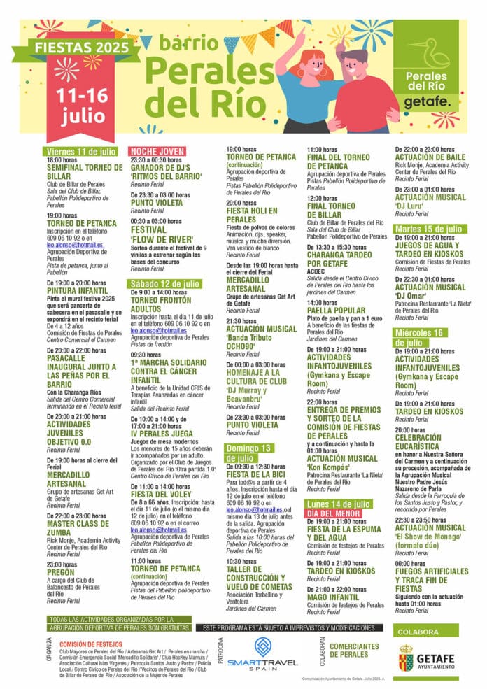 Fiestas Perales del Río 2025