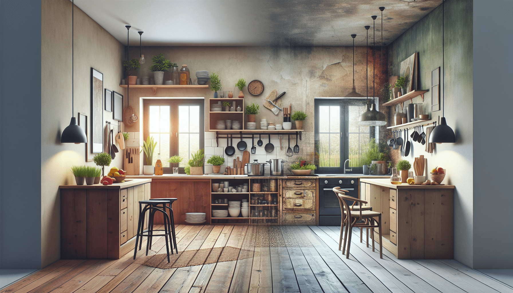 Renueva tu Cocina en Tiempo Récord: Del Pasado al Presente sin Remodelaciones Pesadas