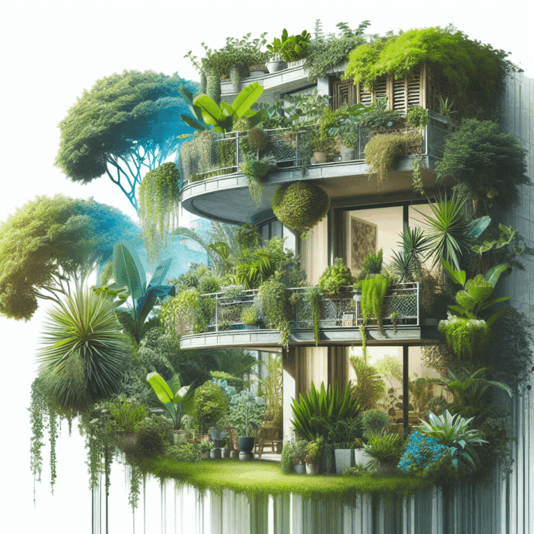 Balcones y Terrazas: Cómo Convertir Espacios Urbanos en Oasis Verdes ...