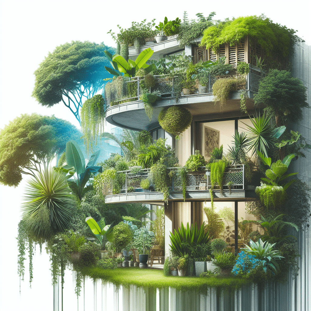 Balcones y Terrazas: Cómo Convertir Espacios Urbanos en Oasis Verdes Modernos
