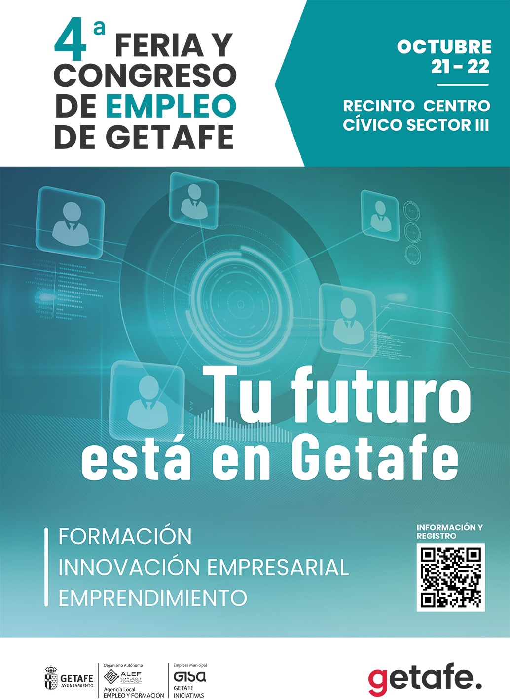Getafe Anuncia su Cuarta Feria de Empleo para el 21 y 22 de Octubre
