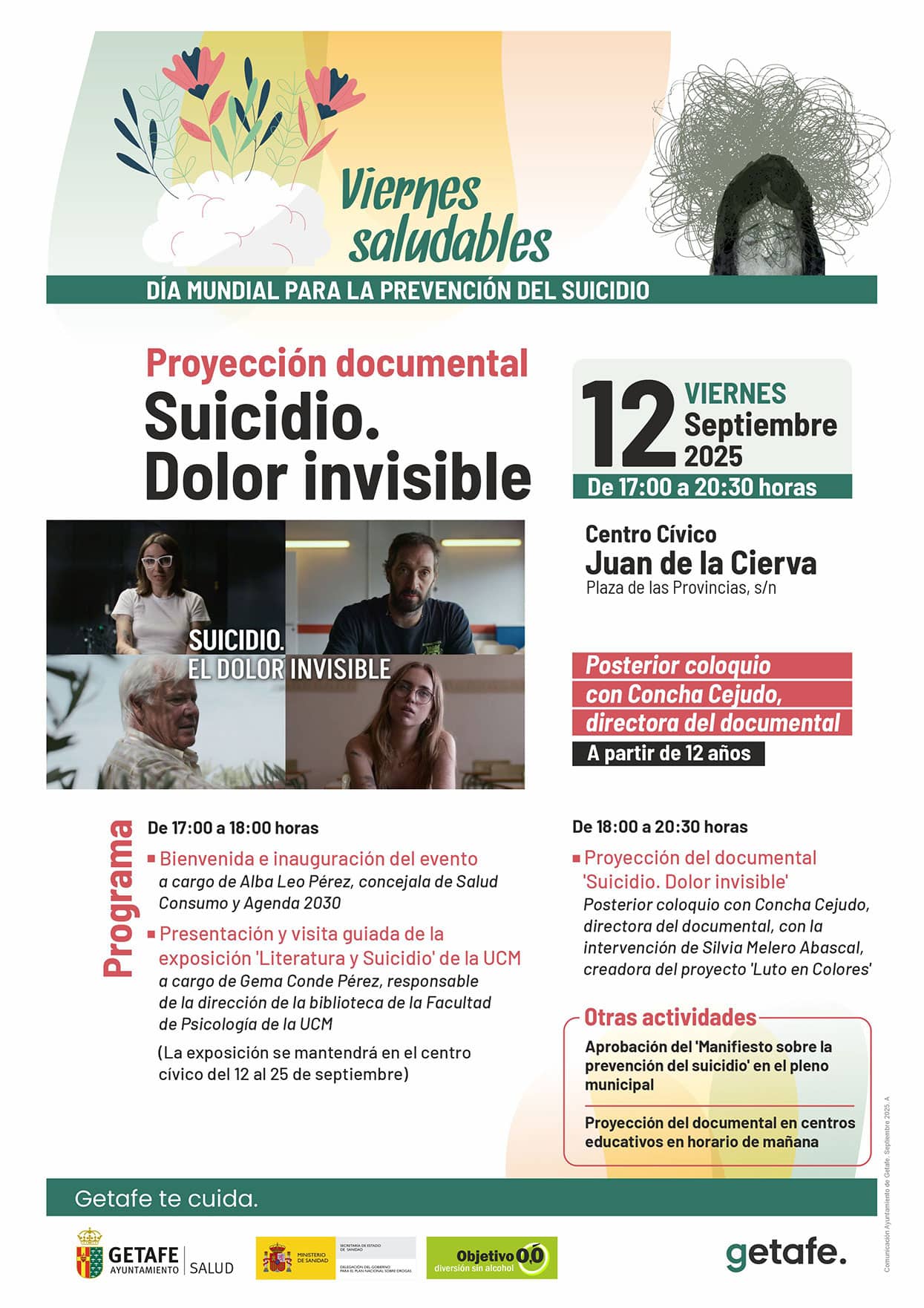 Getafe Celebra la Vida: Cultura y Conciencia en el Día Internacional de la Prevención del Suicidio