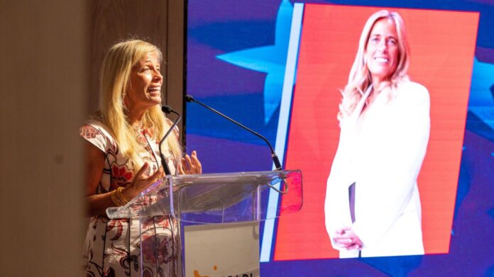 La consejera Rocío Albert en el encuentro informativo del Consejo Empresarial Alianza por Iberoamérica