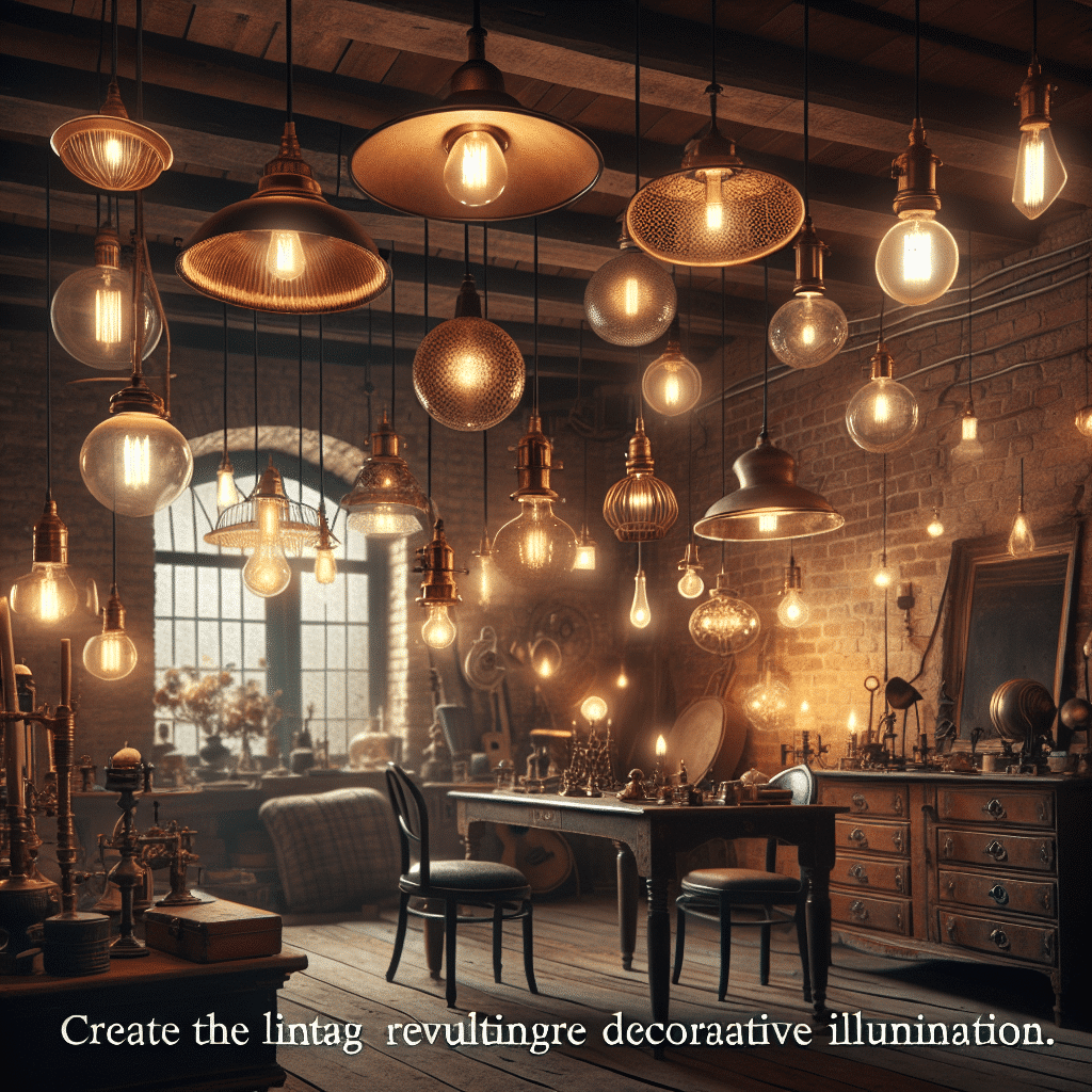 Luz Vintage Revoluciona la Iluminación Decorativa con sus Innovadoras Lámparas de Techo