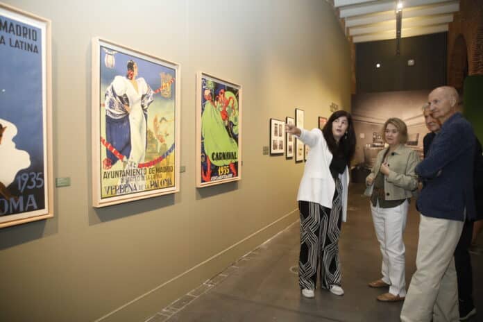 Rivera de la Cruz, en la exposición 