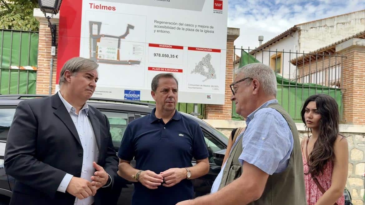 Madrid impulsa la renovación del casco antiguo de Tielmes con inversión millonaria para eliminar barreras arquitectónicas