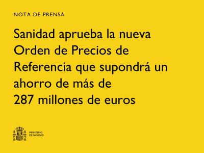 Actualizaciones del Gabinete de Prensa del Ministerio de Sanidad