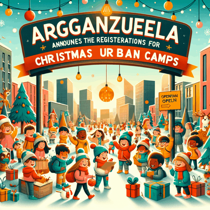 Arganzuela anuncia la apertura de inscripciones para campamentos urbanos navideños