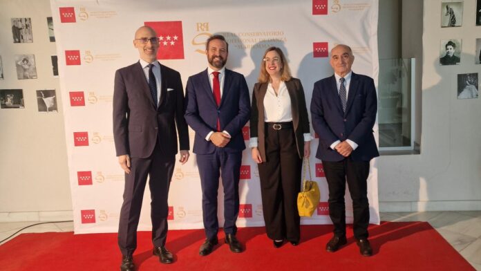 El viceconsejero José Carlos Fernández Borreguero durante el centenario del edificio 