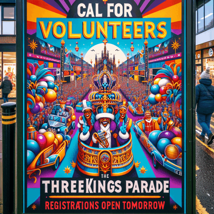 Convocatoria para Voluntarios en la Cabalgata de Reyes 2026: Inscripciones